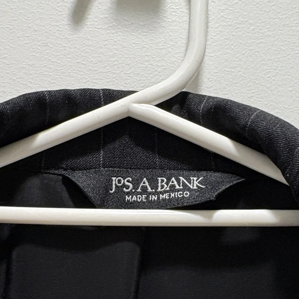 Jos. A. Bank Charcoal Pinstripe Blazer - Picture 2 of 5